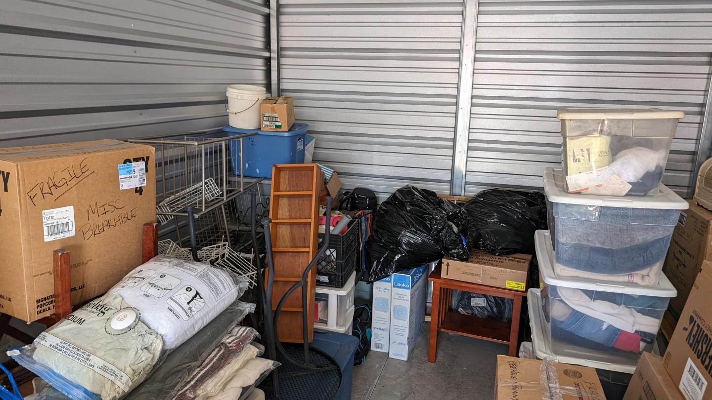 Storage Unit Auction in Zanesville, OH at Patriot Self Storage